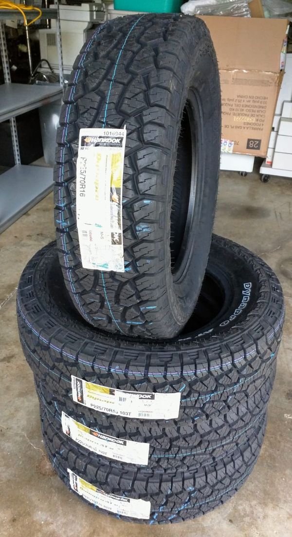New Truck Tires HANKOOK All Terrain A/T Off Road 225/70R16 225 70 16