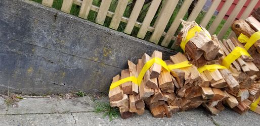 Bundles of dry-seasoned firewood (Ask about delivery)