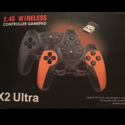 Games  2.4g Wireless Controller Gamepad X2 Ultra