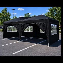 Canopy With Sidewalls, 10 x 20 Pop up Tent