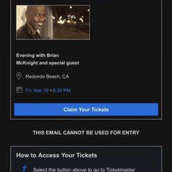 Tickets Brian McKnight 