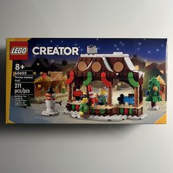 LEGO Creator Winter Market Stall (40602) Building Toy (New in Box)