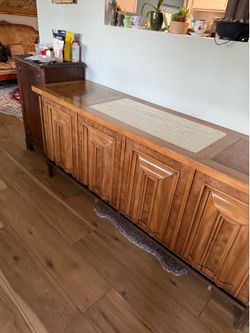 Antique mcm buffet