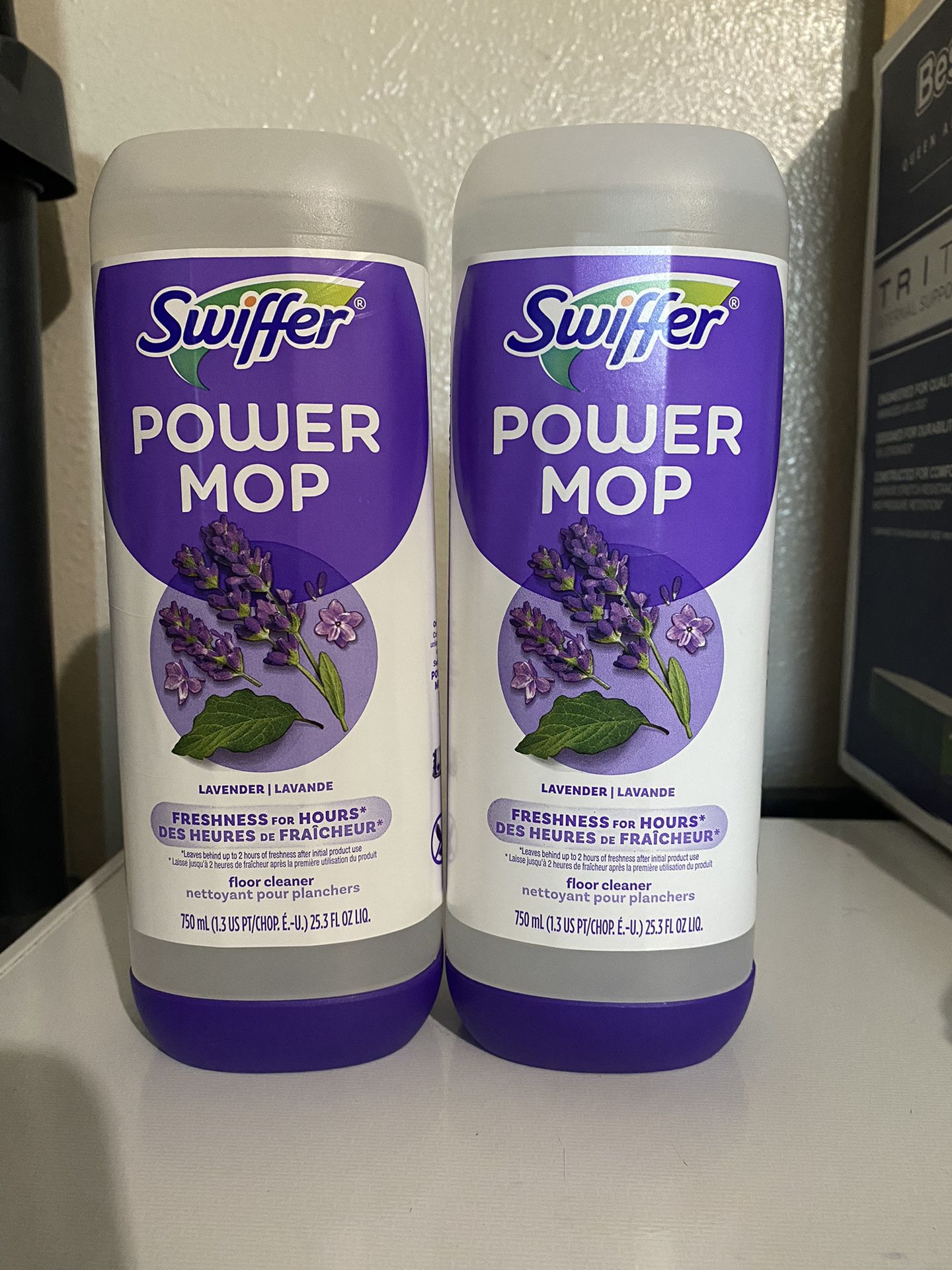 Swiffer Power Mop Lavender Floor Cleaner