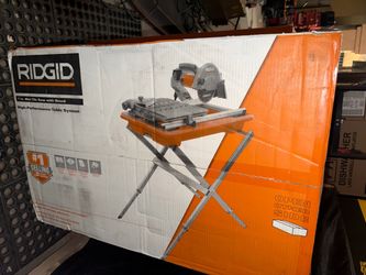9-Amp 7 in. Blade Corded Wet Tile Saw with Stand