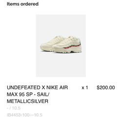 Nike Air Max 95 Undefeated 