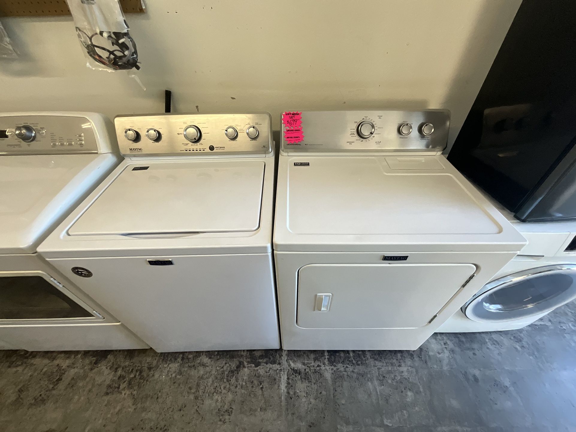 Maytag Washer And Dryer Set
