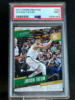 2017 Prestige ☘️ Jayson Tatum ☘️ Rookie PSA 9 Mint 💎 - Boston Celtics