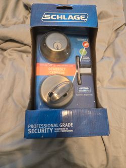 Schlage Satin Nickel Deadbolts