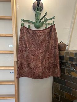 Paisley Skirt with Silk UnderSkirt