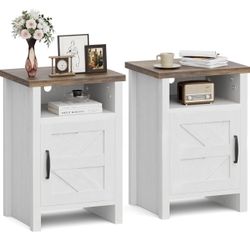 Nightstand / End Table Pair