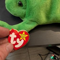  Ty Beanie Baby "Legs" the Frog