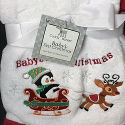 Baby First Christmas Bath Sets