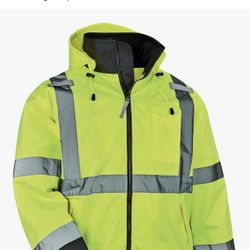 High Visibility Rain Jacket 