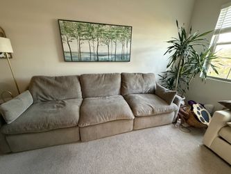 🛋️ 3-Seat Reclining Sofa – All 3 Seats Recline – Excellent Condition