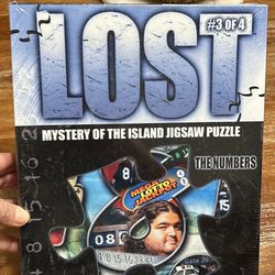 Lost Mystery Of The Island Jigsaw Puzzle #3 of 4 Factory Sealed The Numbers