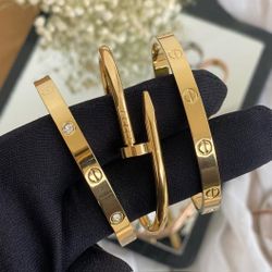 Cartier  & Nail Bangles 