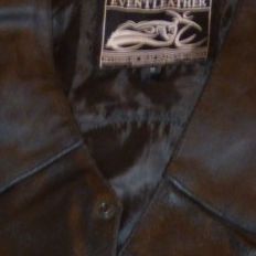 Motor Cycle Lether Vest Mint Condition 