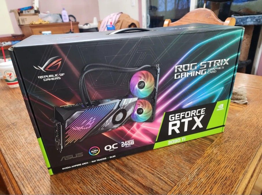 Asus Strix LC (Liquid Cooled) RTX 3090 ti