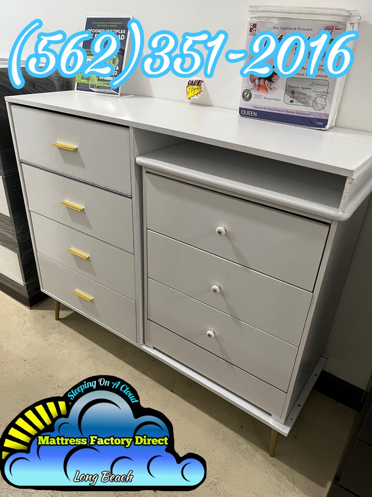 White Vanity Desk With Storage Area Small