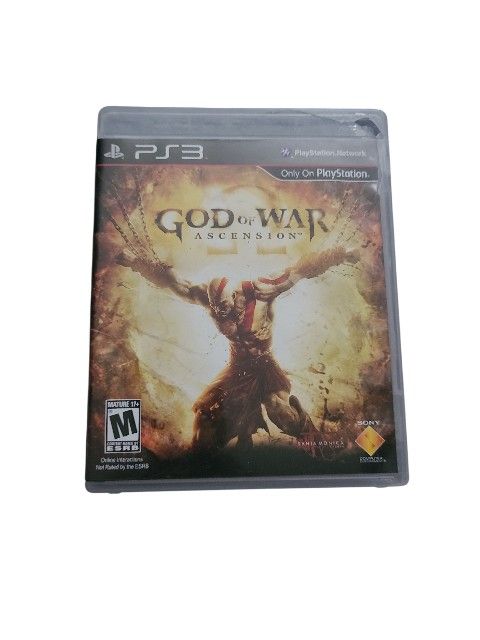 God Of War PlayStation 3 Complete Game Disc Tested Sony Original Case Cracked