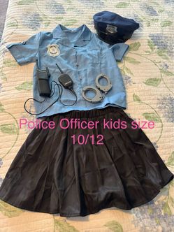 Police Officer kids Halloween costume