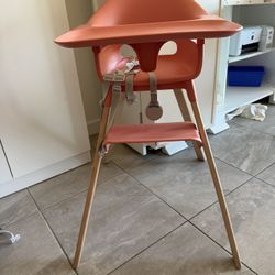 Stoke Clikk Highchair Sunny Coral