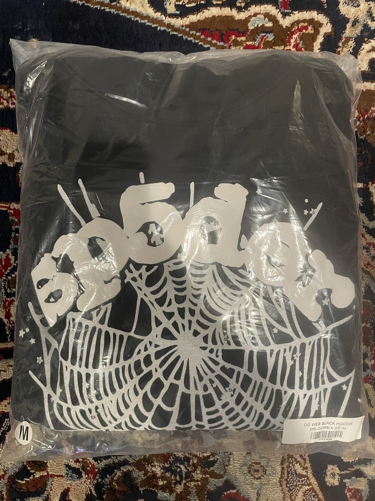 BLACK OG SPIDER HOODIE