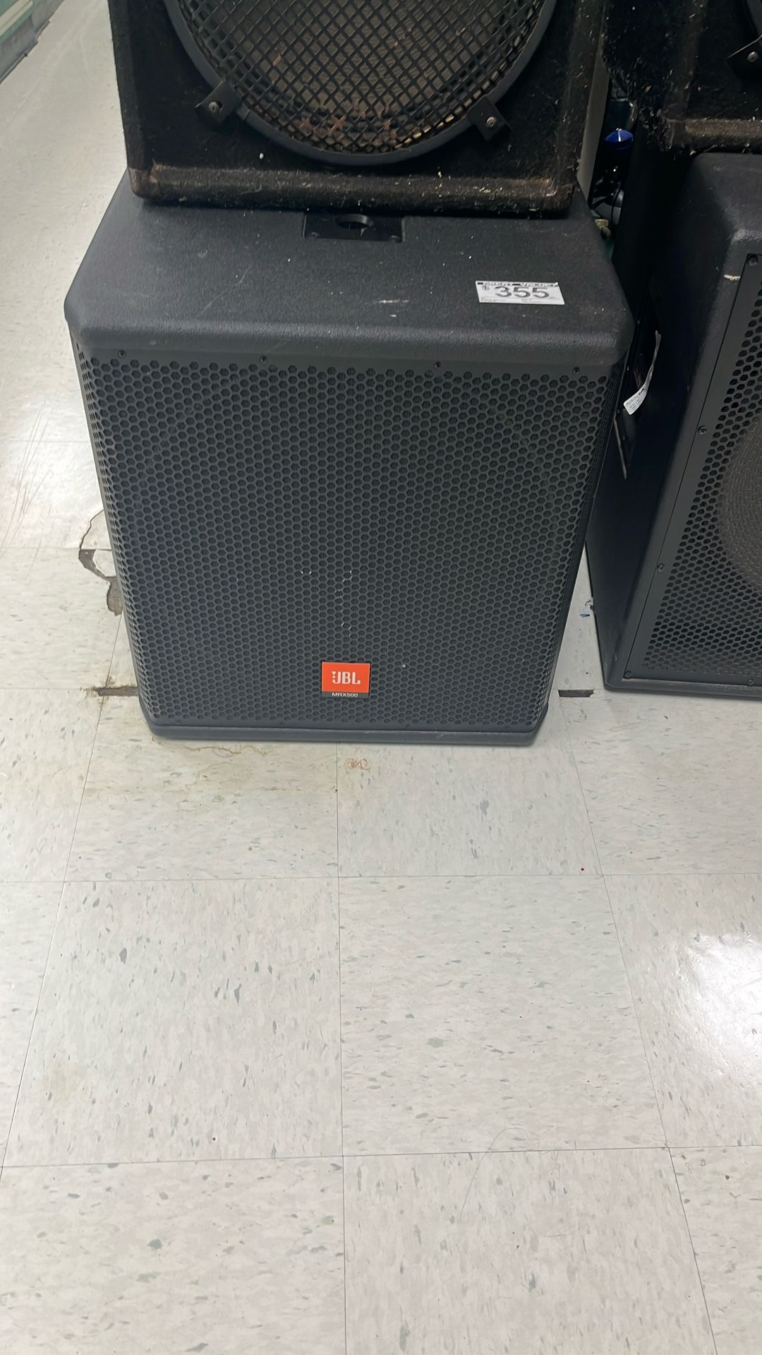 JBL Band Speaker MRX518S Price Negotiable
