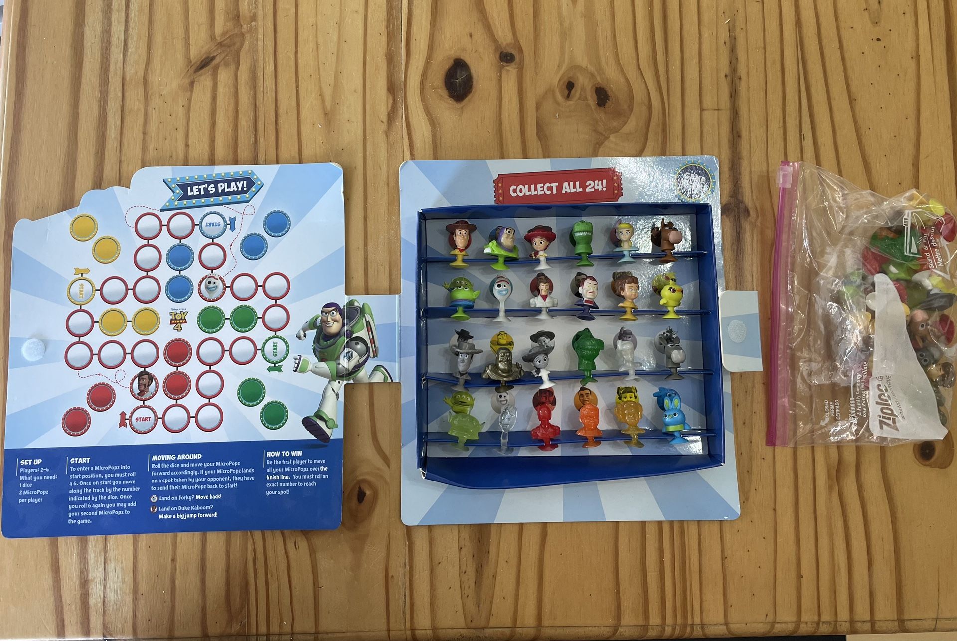 MicroPopz Toy Story 4 Complete Set