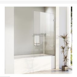 Bathroom Shower Glass Panel