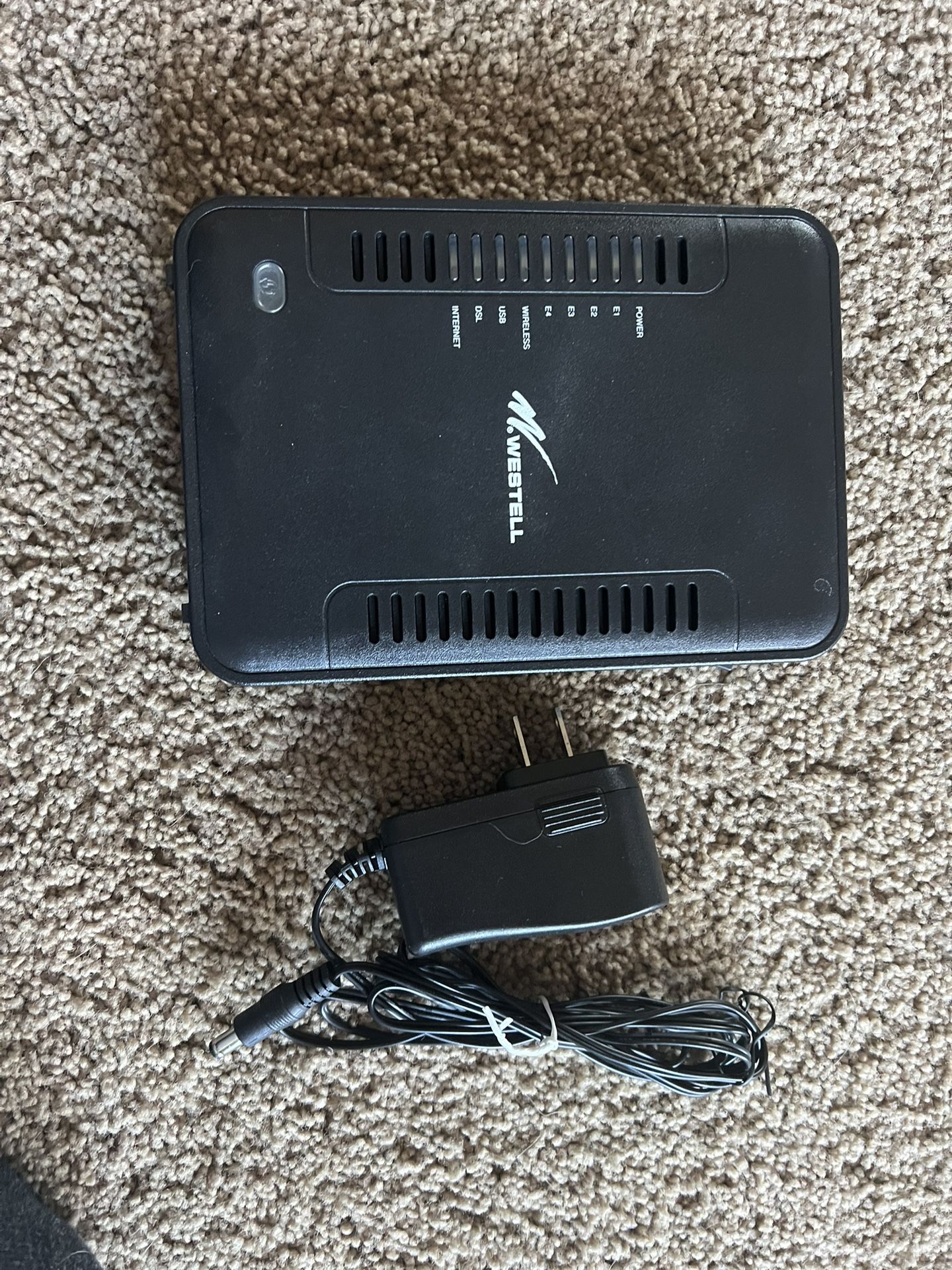 WESTELL A90-750045-07 REV C ADSL2+ MODEM ROUTER - USED
