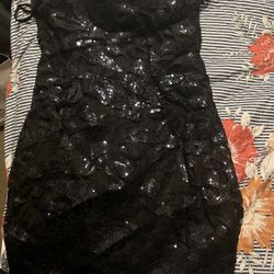 Starstruck Sequin Dress In Blue