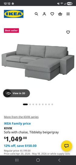 IKEA couch like new