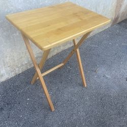Single.   Fold. Small Table. 