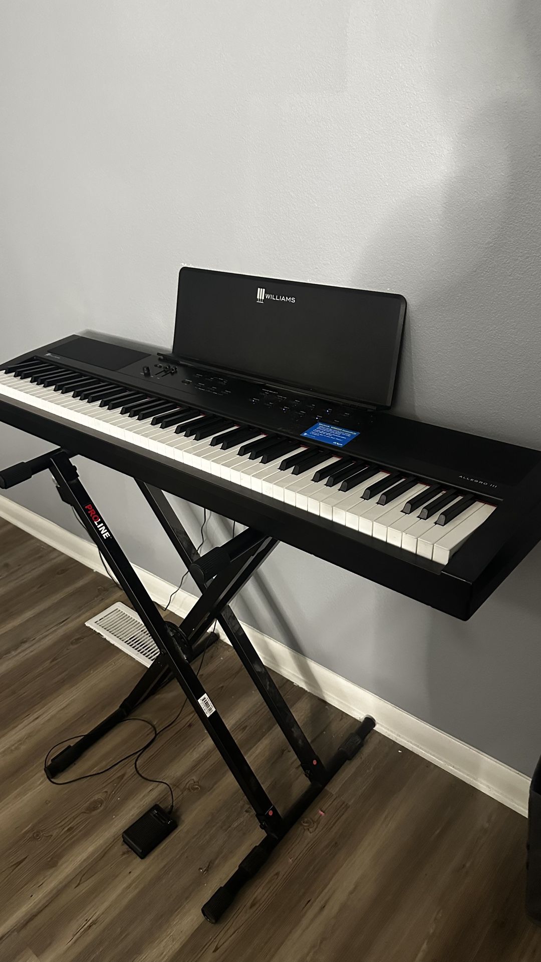 WILLIAMS Allegro III piano