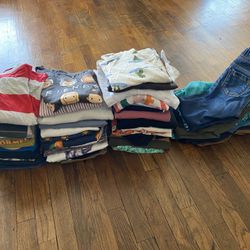 Kids Boy Clothes Bundle (59 Pieces)