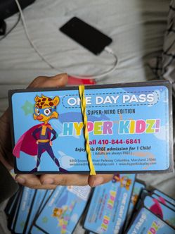Hyper Kids Daily Free Passes