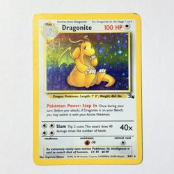 Pokemon - Dragonite #4 Fossil 