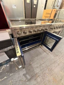 Forno Freestandig Electric Slide In Range 36”Inch  Stainless Steel  Used Like New  $999