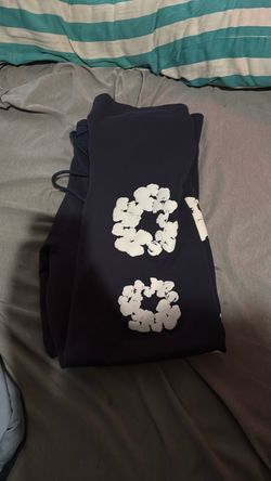Dark blue denim pants