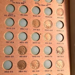 Buffalo Nickel Book 40 Coins