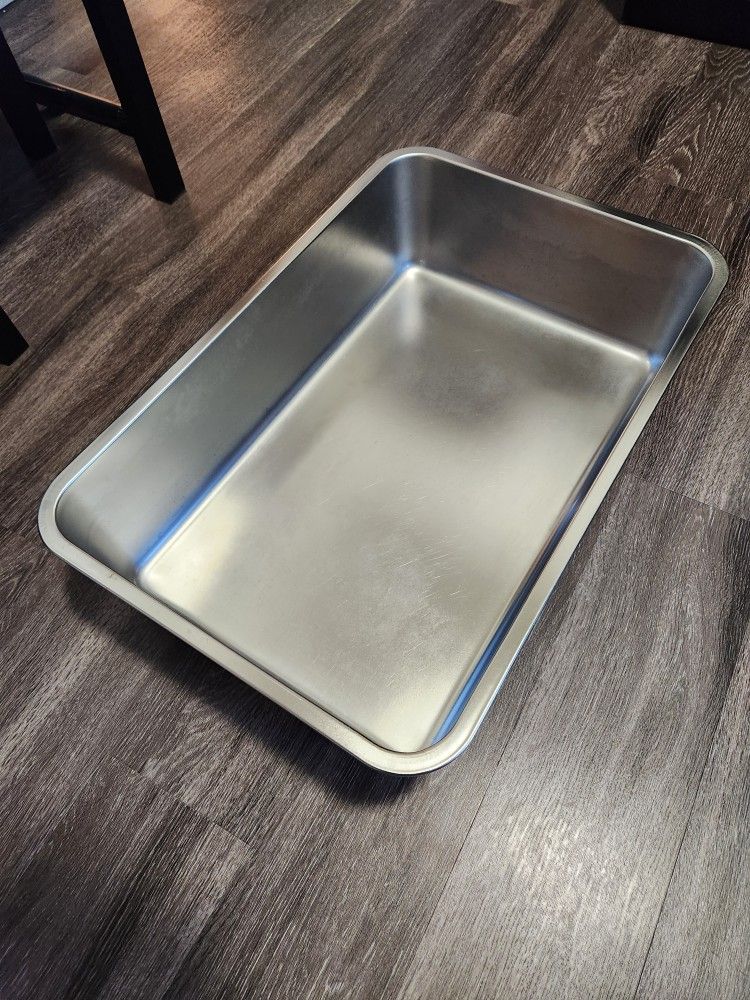 Large Stainless Steel Litter Box
