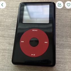 Apple iPod Special Edition U2 Black And Red
