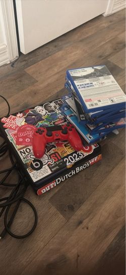PS4 1tb with 14games and a headset.comes with power cord and hdmi