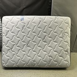 🛏️ Queen Mattress + Box Spring – Organic Cotton, Excellent Condition – $475 OBO