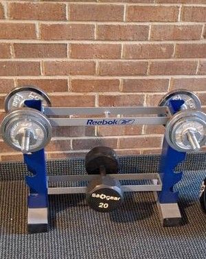 Dumbells Rack with Dumbells 