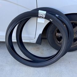 NEW CULT VANS 26x2.10” BLACK OR SKIN WALL BMX TIRES s&m speedball maxxis tioga powerblock fs100 box kenda panaracer hutch bassett 26 cruiser bikes