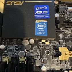 Asus Z87-WS With 32MB Memory And I5 Intel Processor 