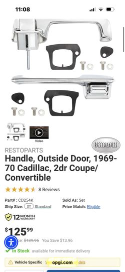 70 Caddy Door handles $40